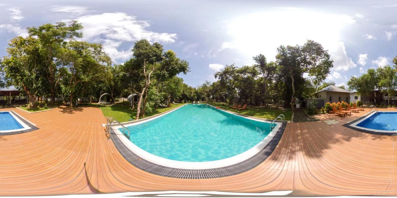 Nivadoo Resort Sigiriya Exterior photo A 360° image of a swimming pool